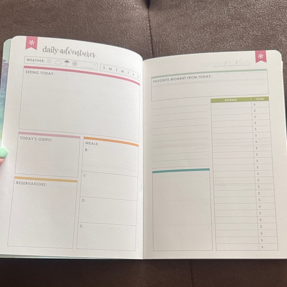 Colorful Travel Journal - Picture 3 of 6